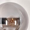 Gastor Lampada da terra - Vetro 15 cm Nero, 5-Luci