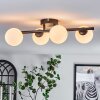Chehalis Plafoniera - Vetro 10 cm Bianco, 4-Luci