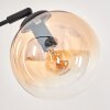 Koyoto Lampada da terra - Vetro 15 cm Ambrato, Chiaro, Grigio fumo, 5-Luci
