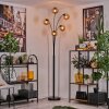 Gastor Lampada da terra - Vetro 15 cm Ambrato, 5-Luci