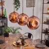 Ripoll Lampadario a sospensione - Vetro 30 cm Ramato, 3-Luci