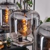 Lauden Lampadario a sospensione - Vetro 25 cm Chiaro, Grigio fumo, 3-Luci