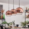 Koyotot Lampadario a sospensione - Vetro 30 cm Chiaro, Ramato, 3-Luci