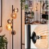 Remaisnil Lampada da terra - Vetro 12 cm, 15 cm Nero, 5-Luci