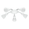 Eglo Dakar 6 Applique LED Cromo, Bianco, 5-Luci