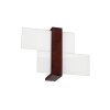 Linea-Light Group Triad Applique Legno scuro, 1-Luce