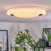 Kaas Plafoniera LED Cromo, Bianco, 1-Luce