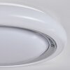 Kaas Plafoniera LED Cromo, Bianco, 1-Luce