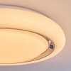 Kaas Plafoniera LED Cromo, Bianco, 1-Luce