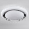 Kaas Plafoniera LED Cromo, Bianco, 1-Luce