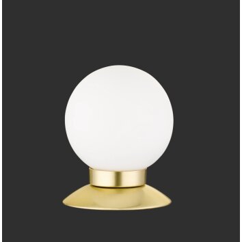 Reality PRINCESS Lampada da Tavolo LED Ottone, 1-Luce