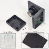 Aquin Applique da esterno Antracite, 1-Luce