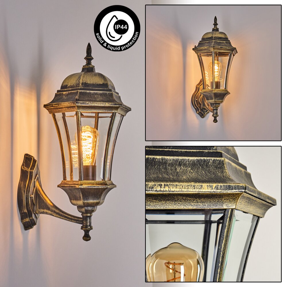 Etoe Applique da esterno Marrone, Oro, 1-Luce main product photo