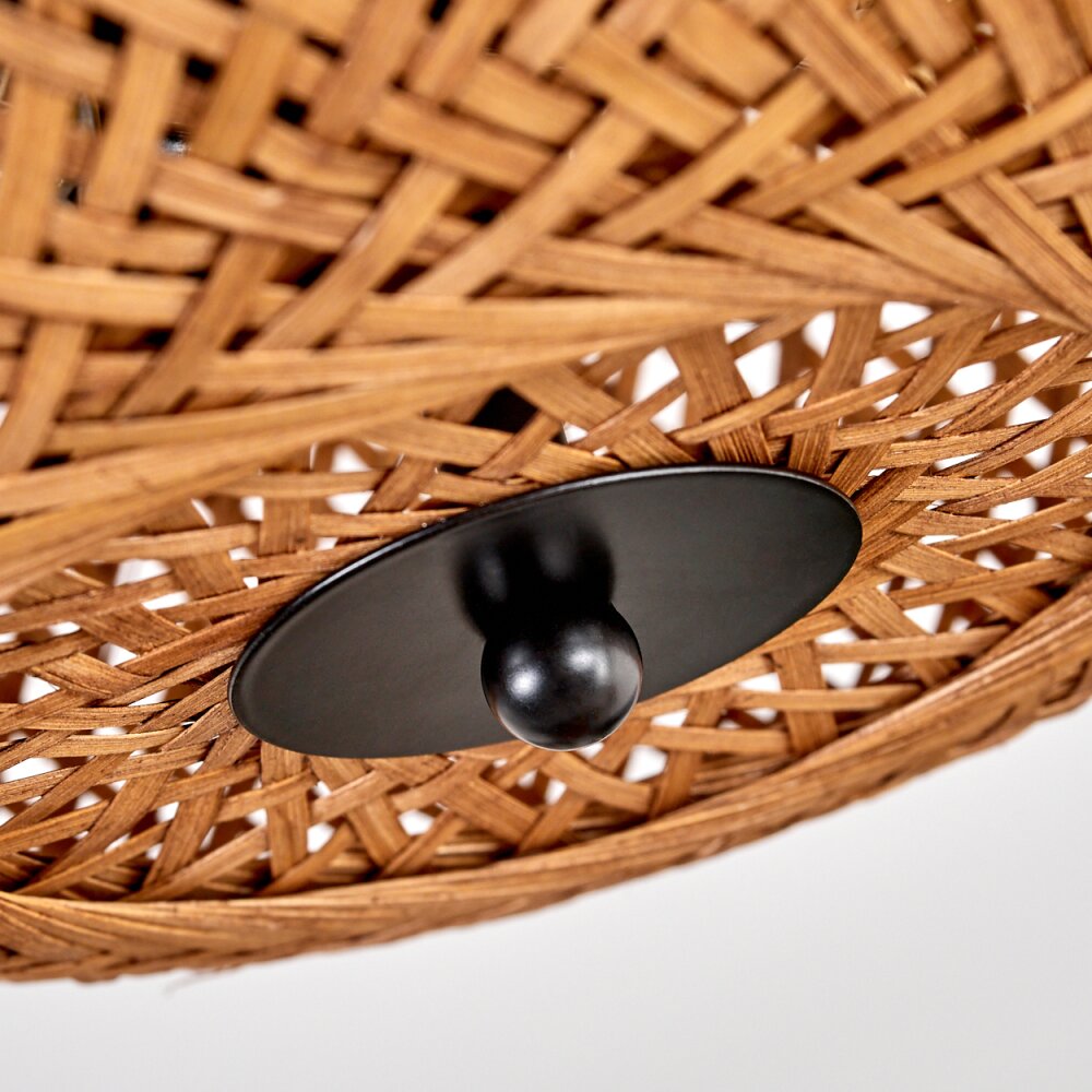 Bauro Plafoniera 30 cm Nero, 2-Luci