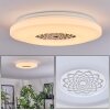 Kaas Plafoniera LED Cromo, Bianco, 1-Luce