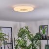 Kaas Plafoniera LED Cromo, Bianco, 1-Luce