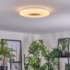 Kaas Plafoniera LED Cromo, Bianco, 1-Luce