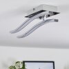 Biskopstorp Plafoniera LED Cromo, 1-Luce