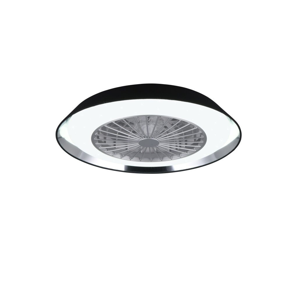 Reality VARBERG ventilatore da soffitto LED Nero, 1-Luce, Telecomando main product photo