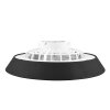 Reality VARBERG ventilatore da soffitto LED Nero, 1-Luce, Telecomando