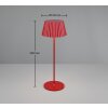 Reality SUAREZ Lampada da tavolo LED Rosso, 1-Luce