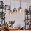 Vevino Lampada a sospensione Ambrato, Chiaro, Grigio fumo, 3-Luci