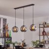 Ripoll Lampadario a sospensione Grigio fumo, 3-Luci
