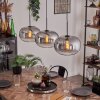 Apedo Lampadario a sospensione Nero, 3-Luci