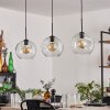 Ripoll Lampadario a sospensione Nero, 3-Luci