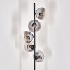 Gastor Lampada da terra 33 cm Nero, 5-Luci