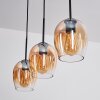 Vevino Lampada a sospensione Nero, 3-Luci