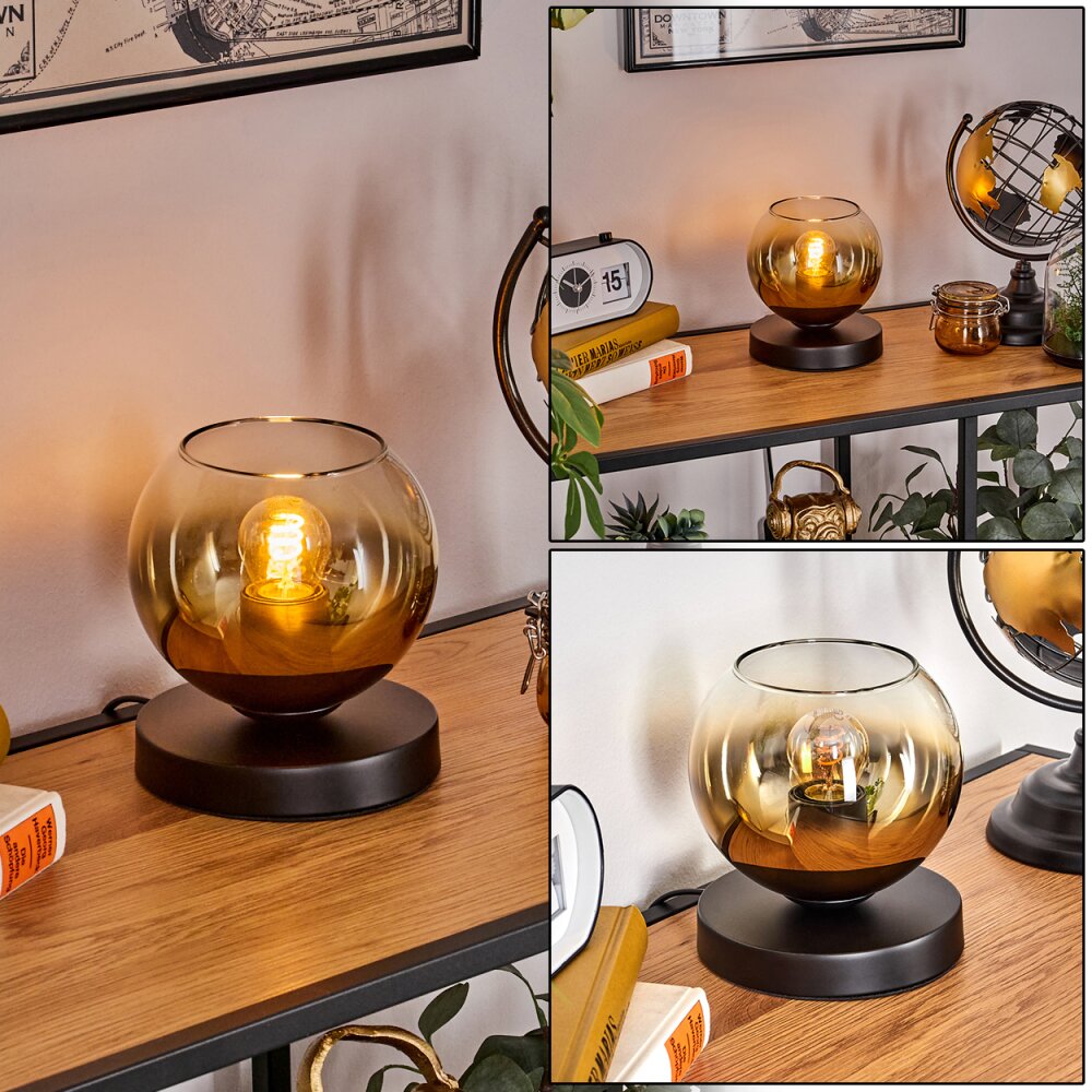 Koyoto Lampada da tavolo 15 cm Nero, 1-Luce main product photo