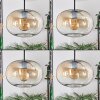 Apedo Lampadario a sospensione Nero, 3-Luci