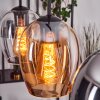 Vevino Lampada a sospensione Nero, 3-Luci