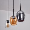 Vevino Lampada a sospensione Nero, 3-Luci