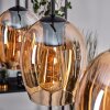 Vevino Lampada a sospensione Nero, 3-Luci