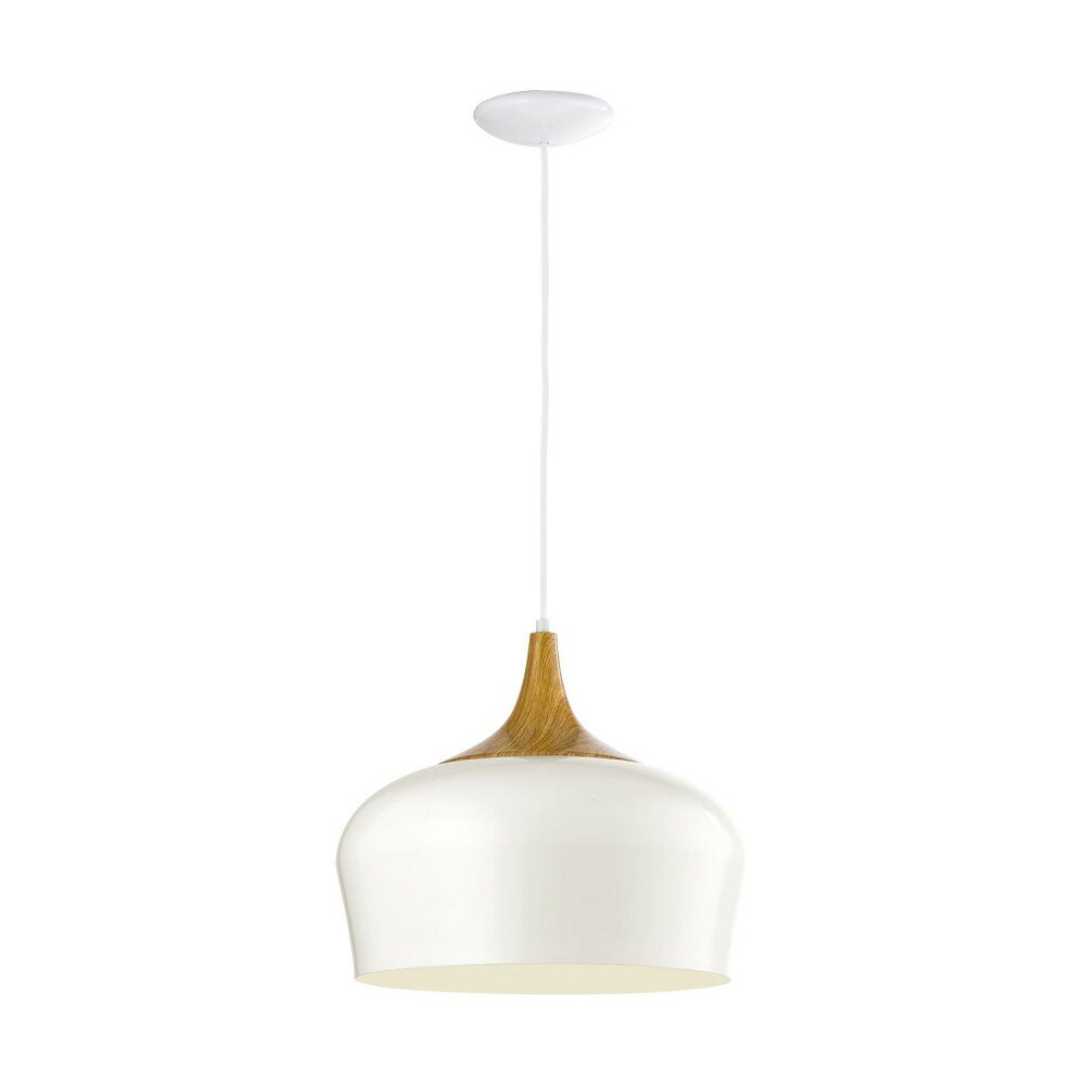 Eglo OBREGON Lampada a sospensione Legno chiaro, Fucsia, 1-Luce main product photo