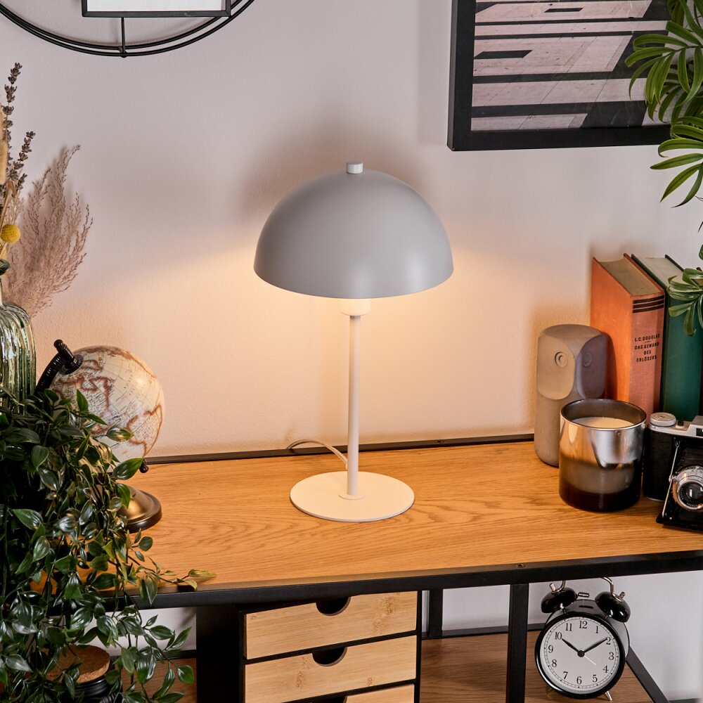 Lampada a forma di fungo  Sandvig Lampada da tavolo Bianco, 1-Luce