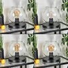 Koyoto Lampada da tavolo 20 cm Nero, 1-Luce
