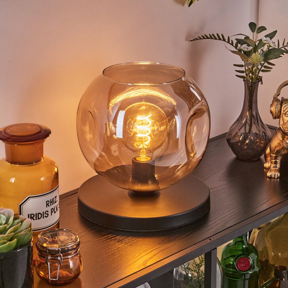 Ripoll Lampada da tavolo Nero, 1-Luce