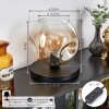Ripoll Lampada da tavolo Nero, 1-Luce