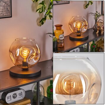 Ripoll Lampada da tavolo Nero, 1-Luce