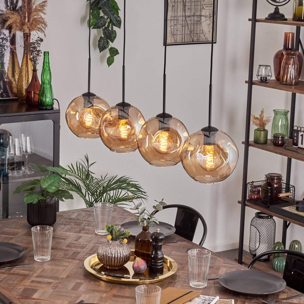 Ripoll Lampada a sospensione Nero, 4-Luci main product photo