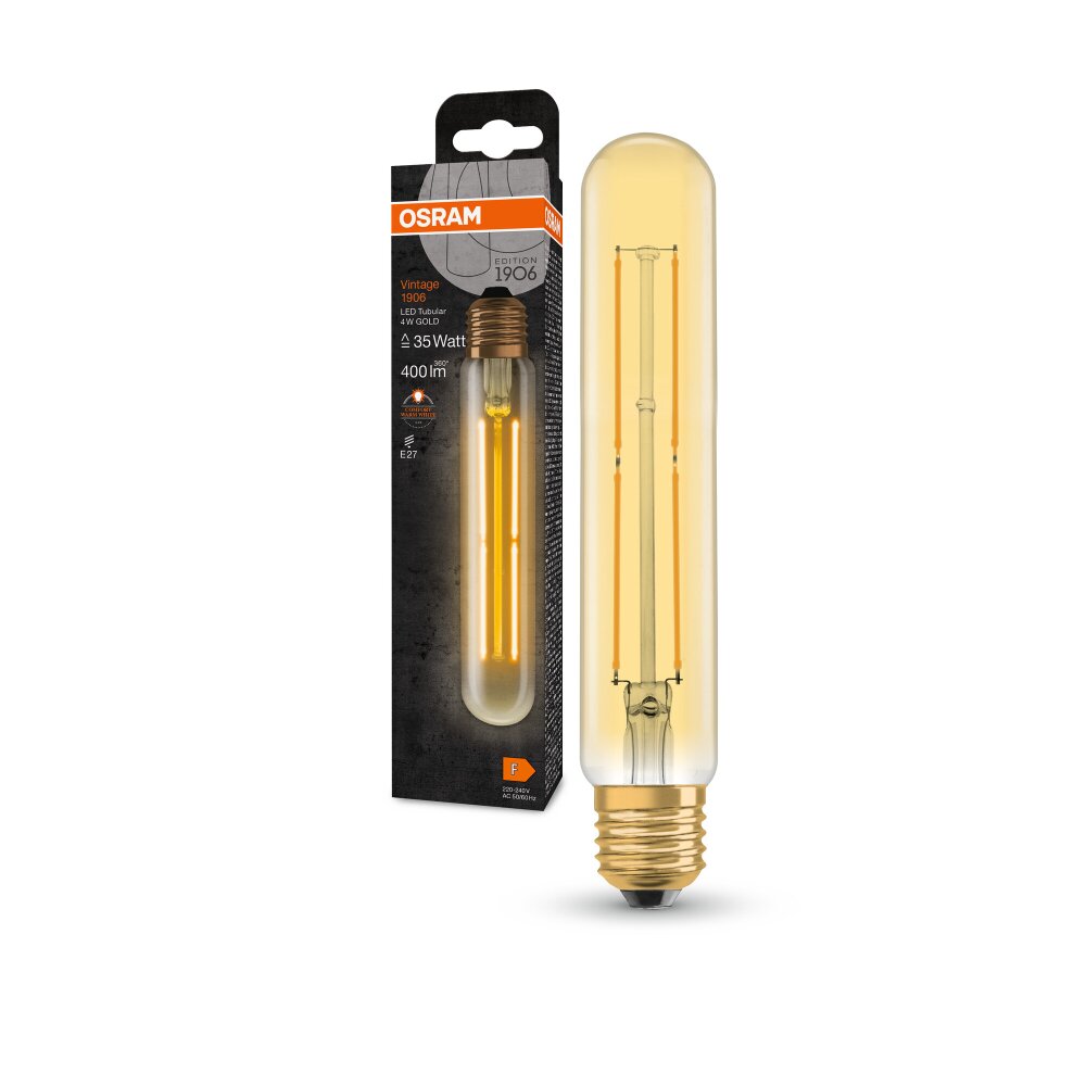 Illuminazione Osram E27 LED 4 Watt Bianco caldo 400 Lumen main product photo