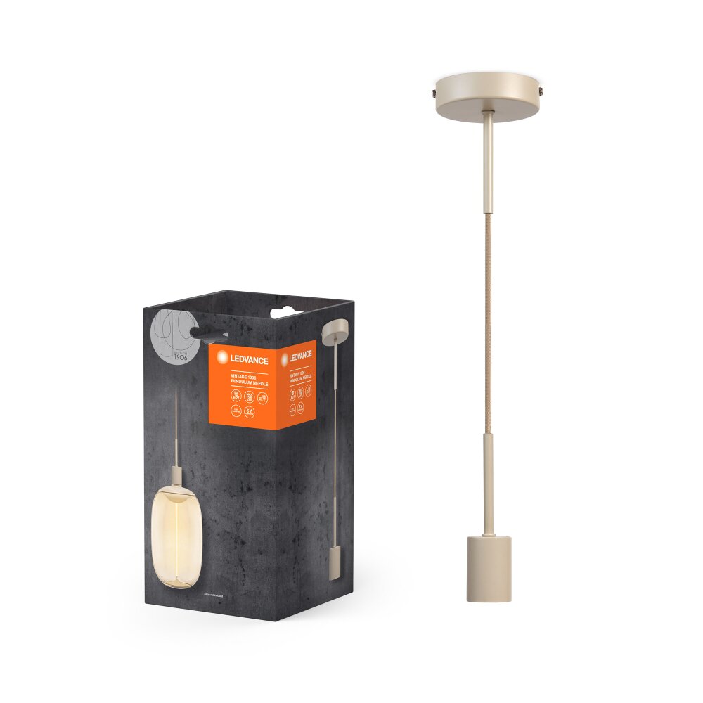 Illuminazione Ledvance 1906 Lampada a sospensione Beige, 1-Luce main product photo