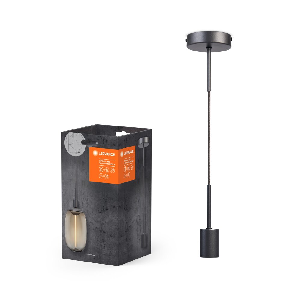 Illuminazione Ledvance 1906 Lampada a sospensione Grigio, 1-Luce main product photo