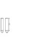 Illuminazione Ledvance Bathroom Illuminazione bagno Cromo, 2-Luci