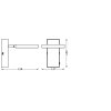 Illuminazione Ledvance Decor Plafoniera LED Nero, 1-Luce