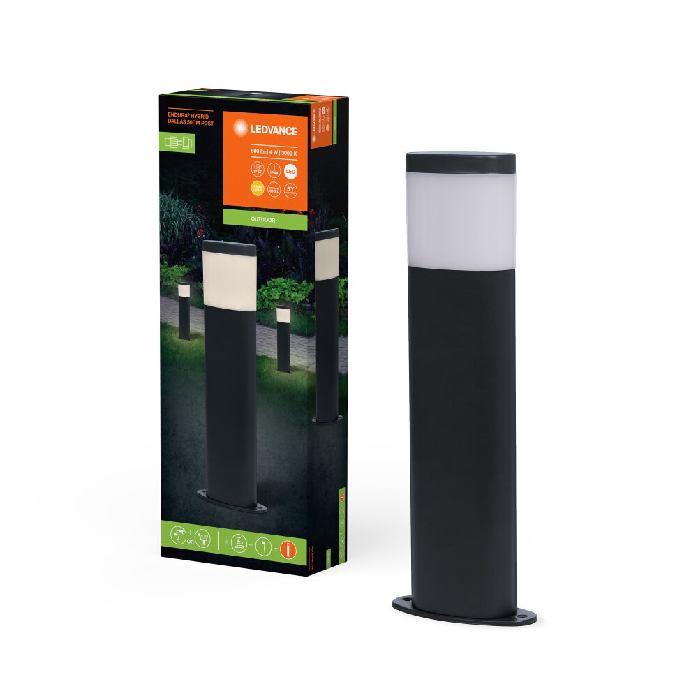 Illuminazione Ledvance Endura Lampada da terra per esterno LED Grigio, 1-Luce main product photo