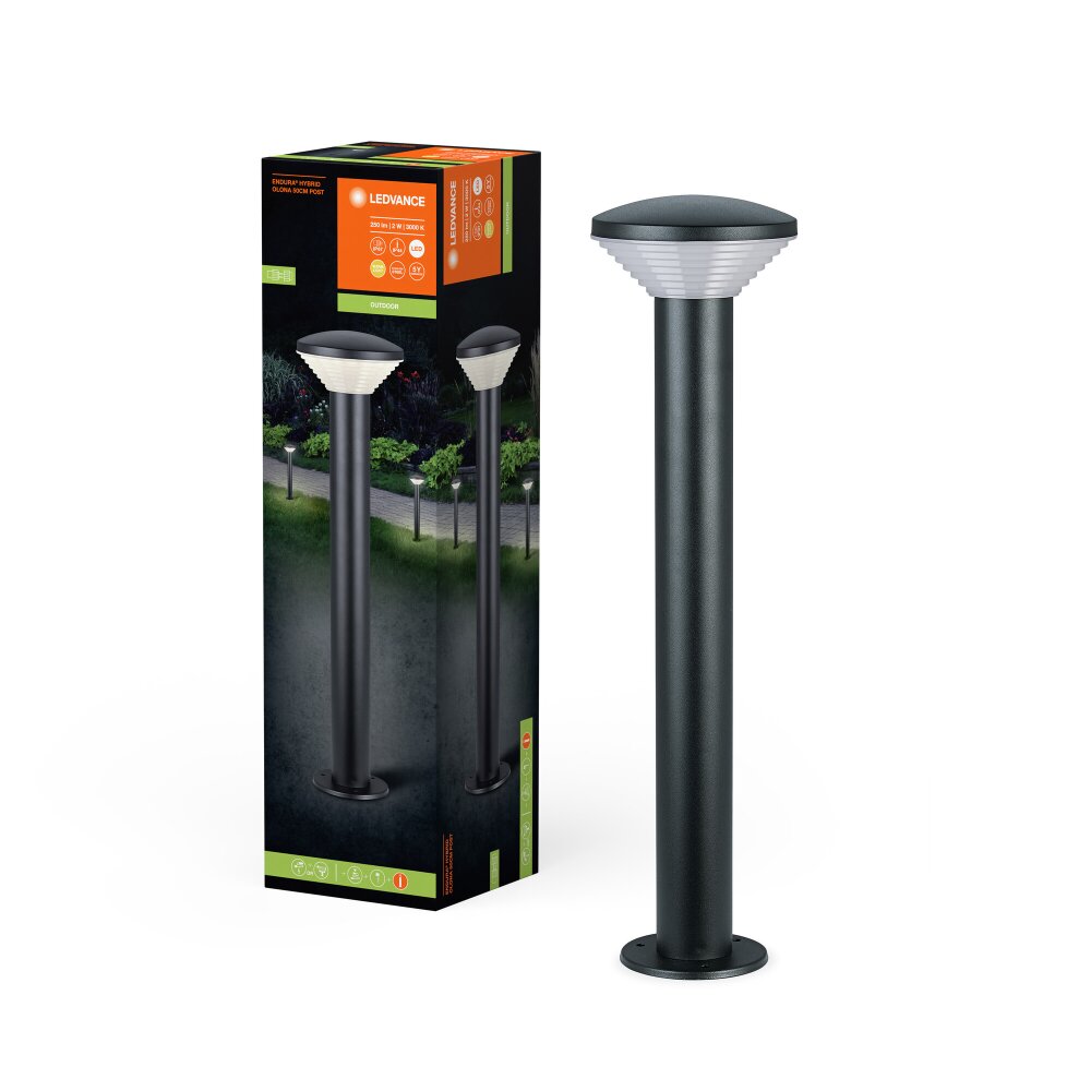 Illuminazione Ledvance Endura Lampada da terra per esterno LED Grigio, 1-Luce main product photo